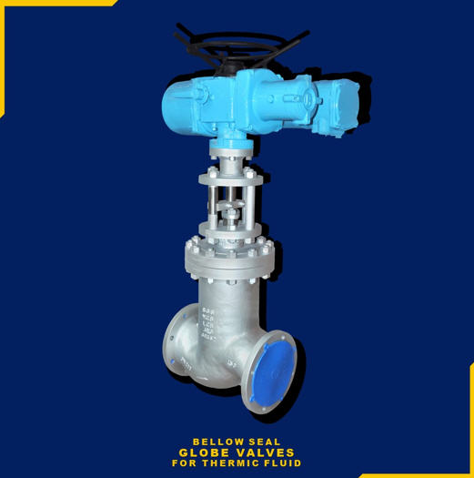 Bellow Seal Globe Valve Global Flow Control