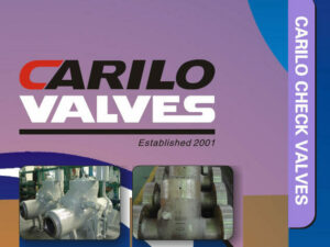 CARILO VALVE Catalogue Check Valves