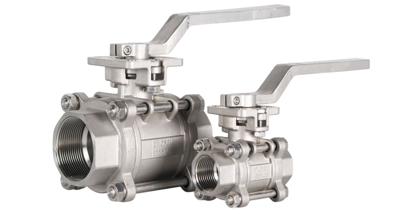 Top Flanged Two Way Stainless Steel Ball Valve - CONVALVE