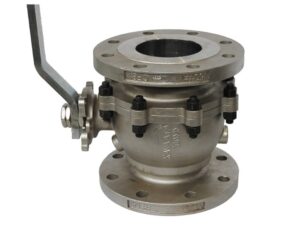 Flanged End 2 Piece Ball Valve