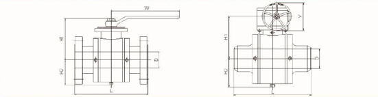 Trunnion Ball Valve, Fully Welded - Pantech Southern Inc