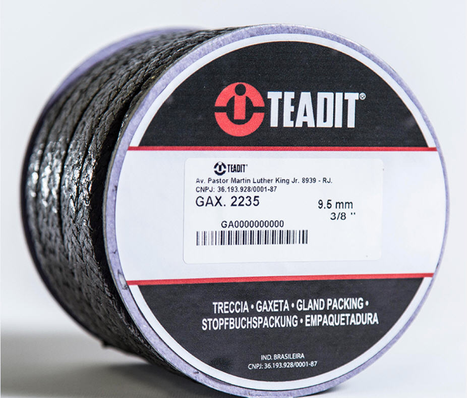 Teadit 2235 Valve Packing – Graphite High Temperature with Inconel Mesh - Teadit