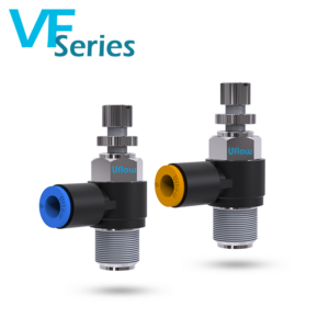 One Touch Fittings Supply/Exhaust Flow Controller VF Series - Uflow Automation