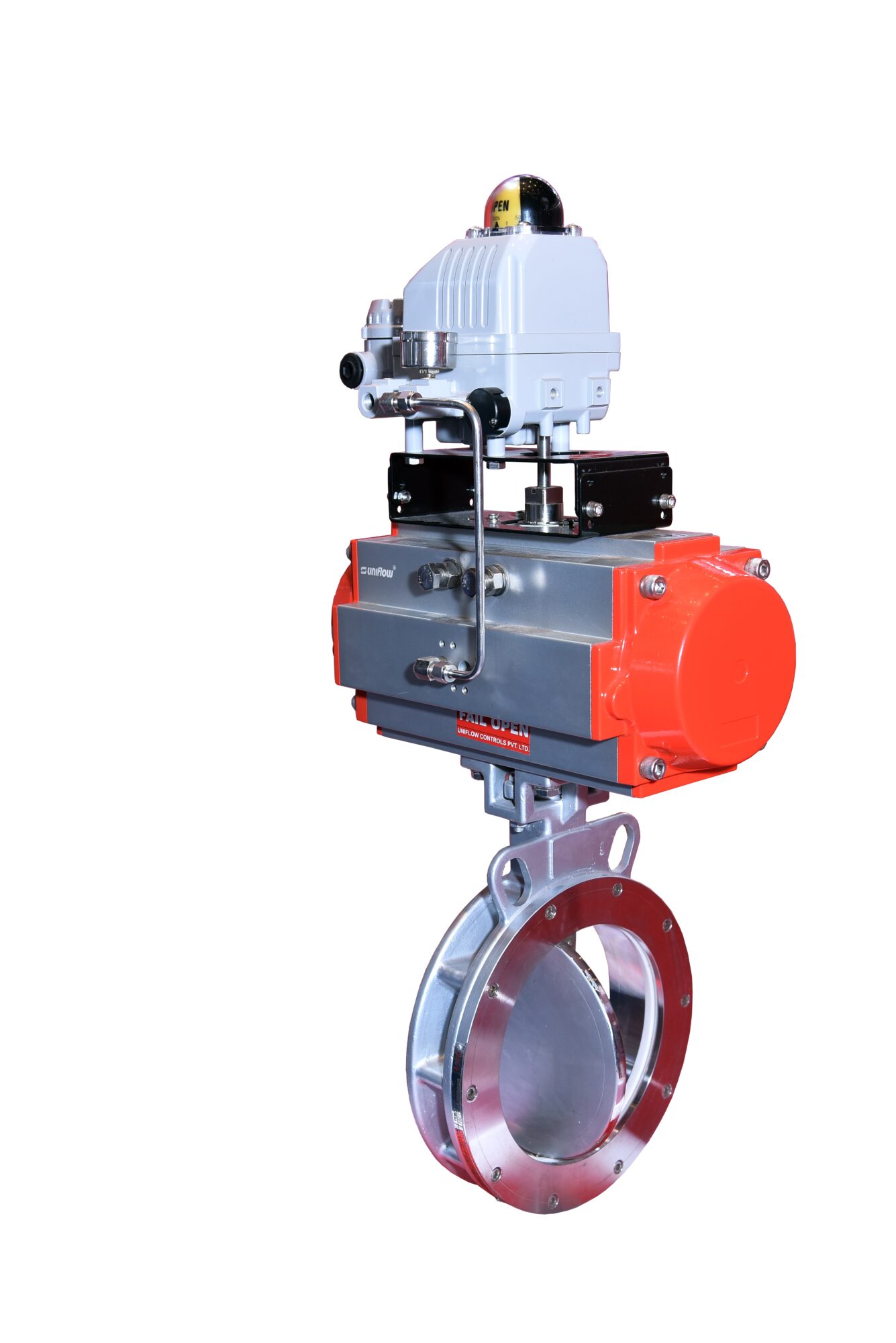 Double Offset & Sleeved Butterfly Valve - Uniflow Controls Private Limited