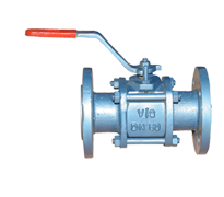 3 Piece Design Ball Valve Full Bore PN10-16-25-40 - Vis Valve