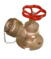 Angle Type 30° Oblique Type Fire Valve - Vis Valve